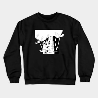 Dragonball z Spongebob Crossover Parody Crewneck Sweatshirt